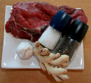 Zutaten Trockenfleisch @ Gaumen Knall