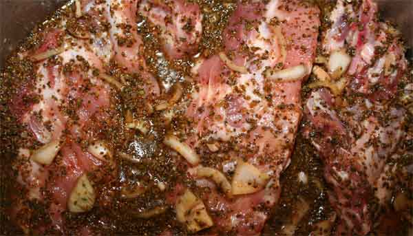 Spare Ribs ala Gaumen Knall in der Marinade